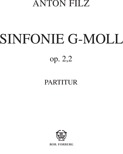 Sinfonie G-moll Op. 2 n. 2