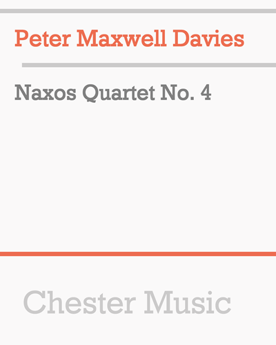 Naxos Quartet No. 4 