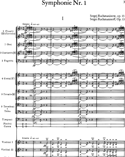 Symphony No. 1 in D minor