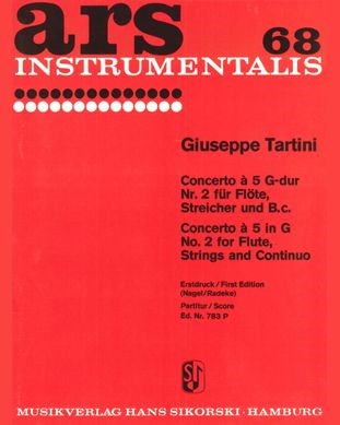 Giuseppe Tartini Concerto A 5 No 2 In G Major Sheet Music Nkoda