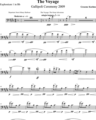 [Alternate] Euphonium 1 Bass Clef