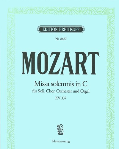 Missa solemnis in C major, K. 337