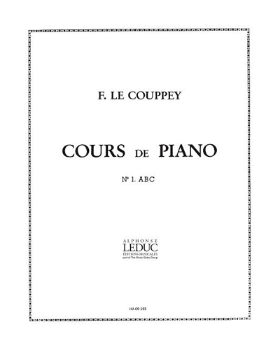 Cours de piano, No. 1