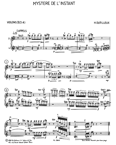 Violin 2 - 3 & Violin 2 - 4