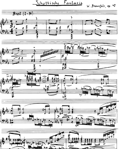 Schottische Phantasie Op. 47