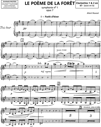 Clarinet 1/Clarinet in A 1 & Clarinet 2/Clarinet in A 2