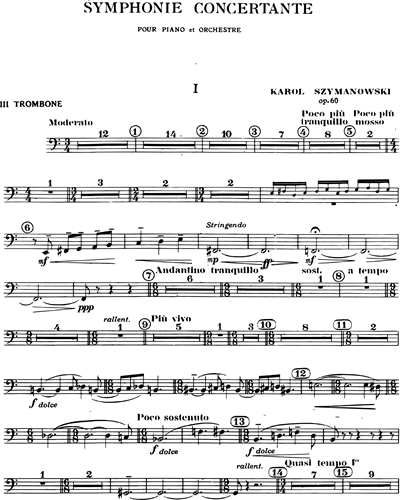 Symphonie Concertante Op. 60