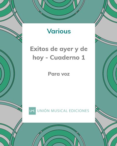 Exitos de ayer y de hoy - Cuaderno 1