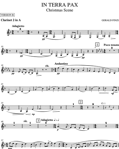 Clarinet 2 in A