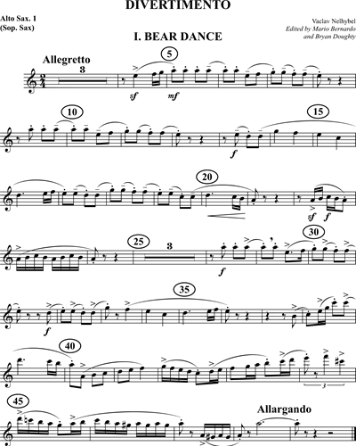 Alto Saxophone/Soprano Saxophone 1 (Alternative)