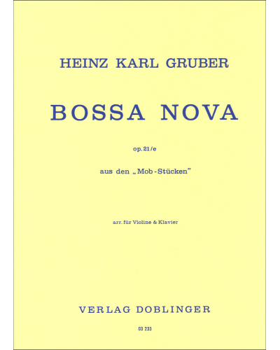 Bossa nova, op. 21 / e