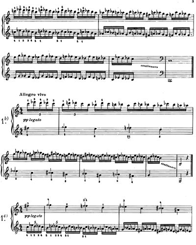51 Esercizi per pianoforte Vol. 1 (n. 1 a 25)