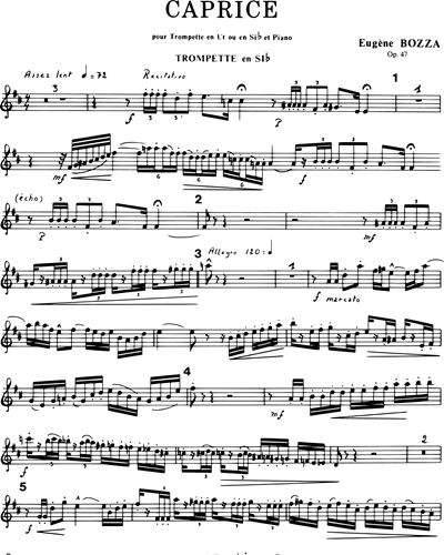 Trumpet in Bb (Alternative)