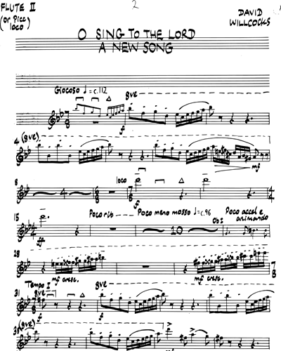 Flute 2/Piccolo 2 (Optional)