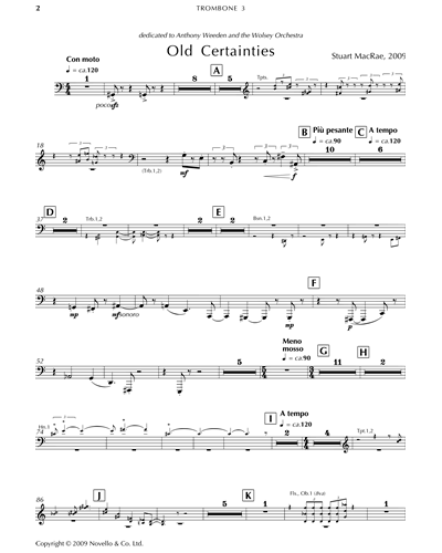 Trombone 3/Bass Trombone (Alternative)