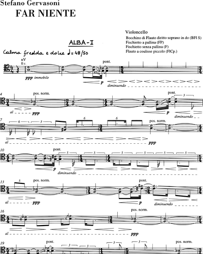 Cello/Whistle/Mouthpiece in C/Slide Whistle