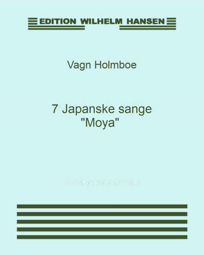 7 Japanske sange "Moya" 