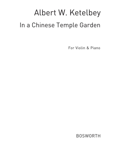 In a Chinese Temple Garden