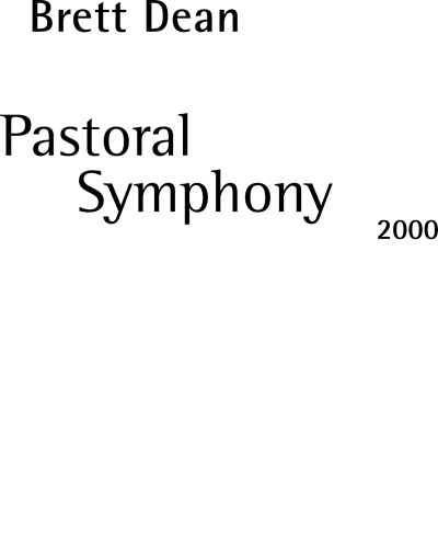 Pastorale Symphony