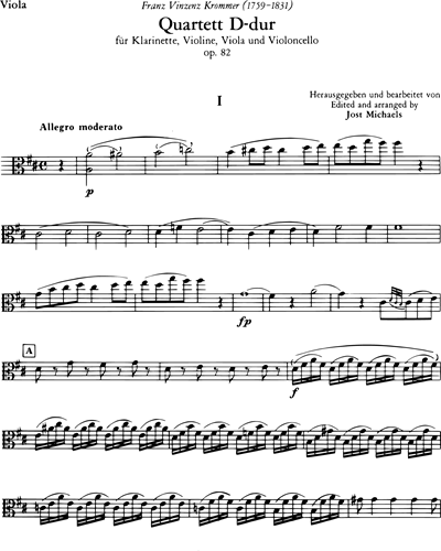 Quartet in D major