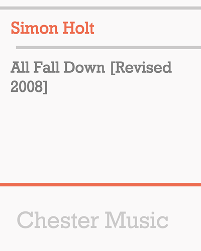 All Fall Down [Revised 2008]