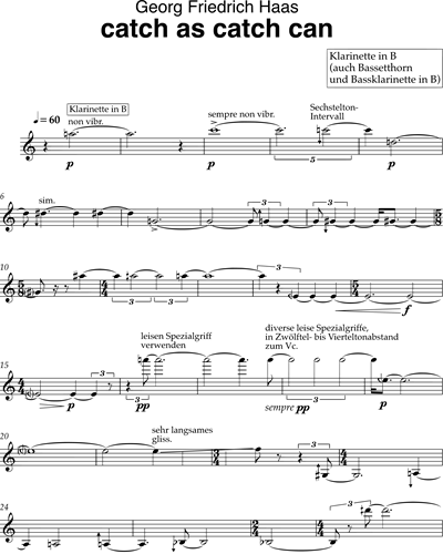 Clarinet in Bb/Basset Horn/Bass Clarinet