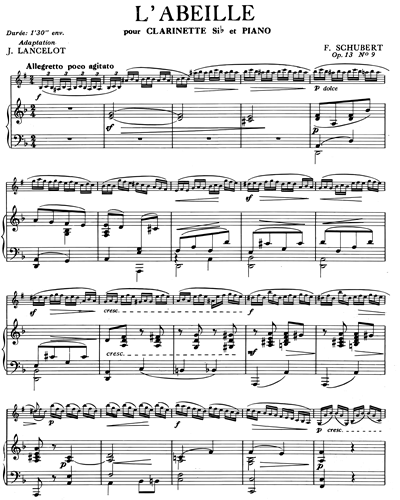 L'Abeille Op. 13 n. 9