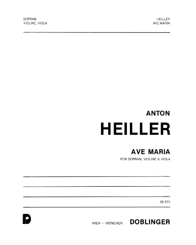 Ave Maria Sheet Music by Anton Heiller | nkoda | Free 7 days trial