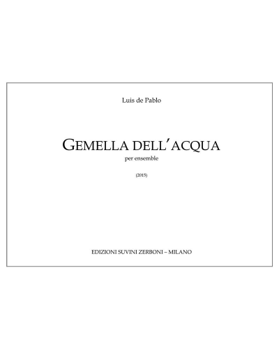 Gemella dell'acqua