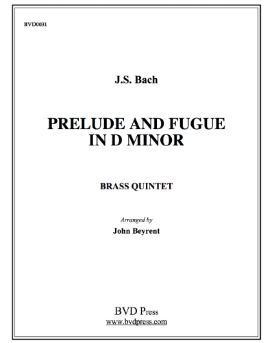 Prelude and Fugue in D minor, BWV 549