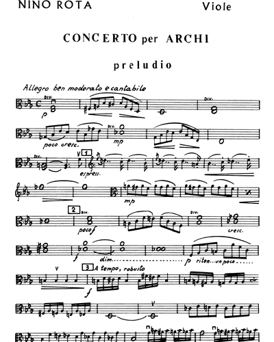 Concerto per archi