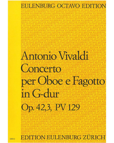 Concerto per oboe e fagotto in G-dur op. 42/3, PV 129