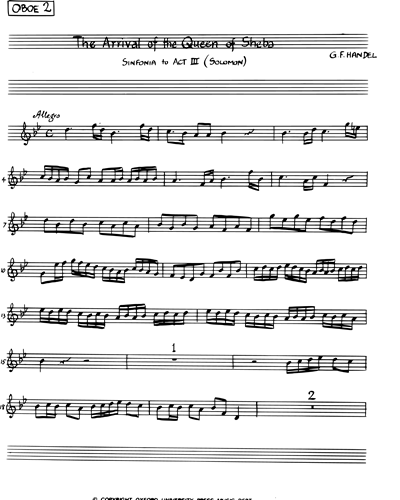 Oboe 2/Violin 4 (Alternative)