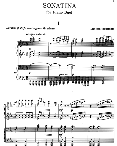 Sonatina, Op. 39