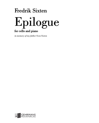 Epilogue