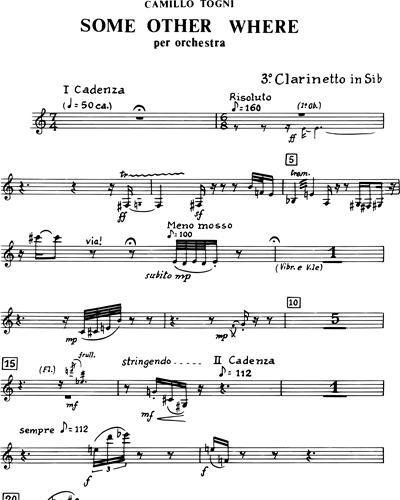 Clarinet in Bb 3