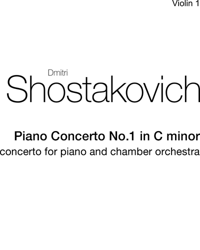 Piano Concerto No.1 in C minor