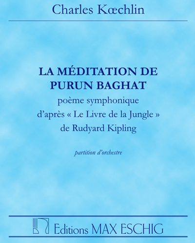 La méditation de Purun Baghat Op. 159