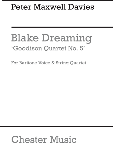 Blake Dreaming, "Goodison Quartet No. 5"