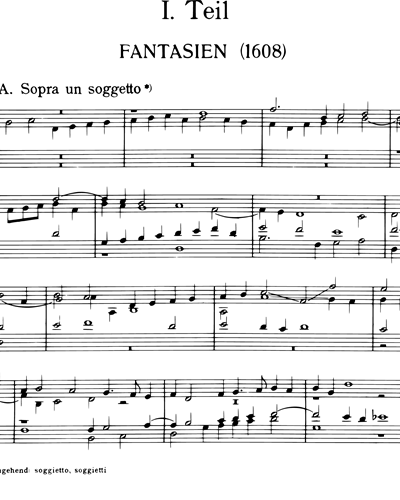 Fantasien (1608), Canzoni alla Francese (1645)