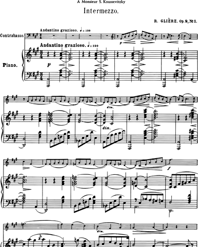 Intermezzo Op. 9, n. 1