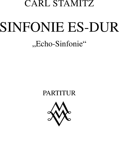 Sinfonie Es-dur "Echo-Sinfonie"