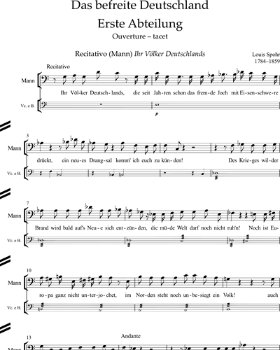 Solo Voices Score