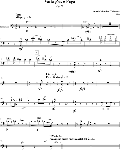 Variations and Fugue, op. 27