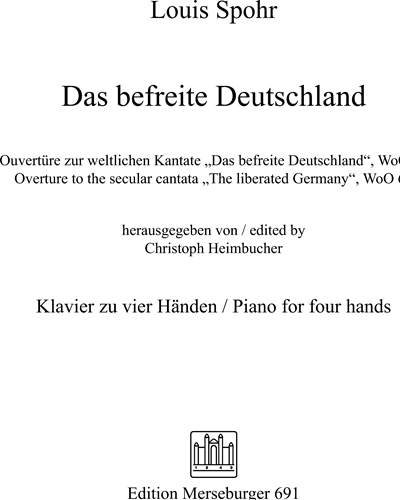 Overture to 'Das befreite Deutschland'