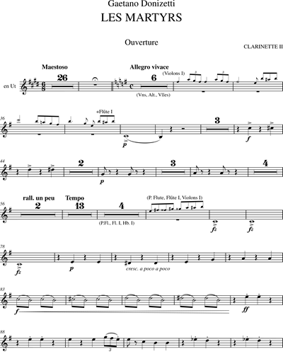Clarinet 2/Clarinet in C/Clarinet in A