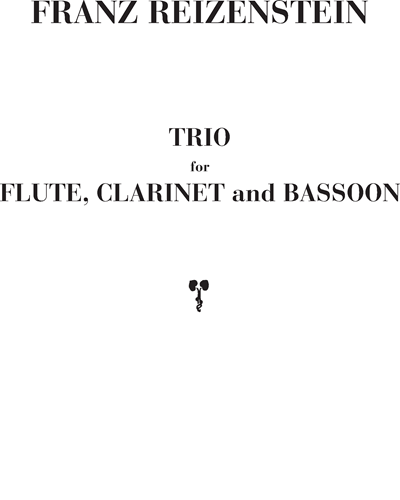Trio for flute, clarinet and bassoon