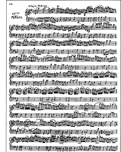 Sonata n. 9 for clarinet and piano