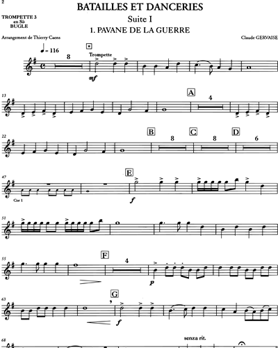 Trumpet in Bb 3/Bugle in Bb