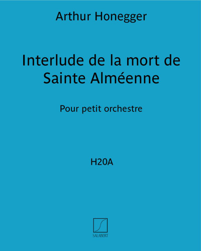 Interlude de la mort de Sainte Alméenne H20A